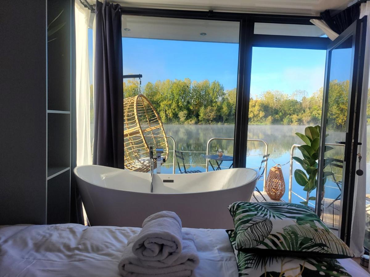 L'Escale Royale Saint-Martin-La-Garenne Port Ilon - Seine - Giverny Zewnętrze zdjęcie