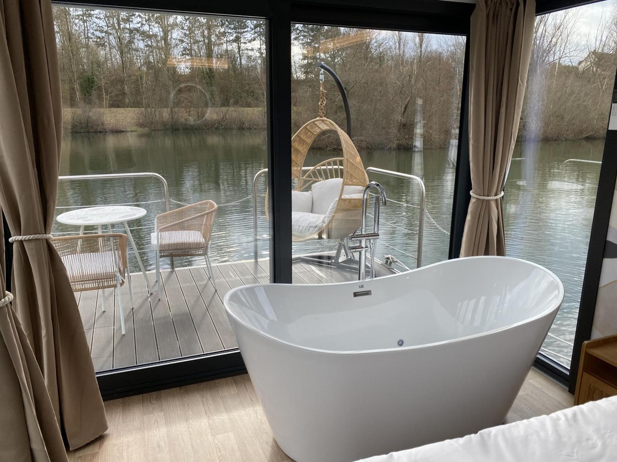 L'Escale Royale Saint-Martin-La-Garenne Port Ilon - Seine - Giverny Zewnętrze zdjęcie