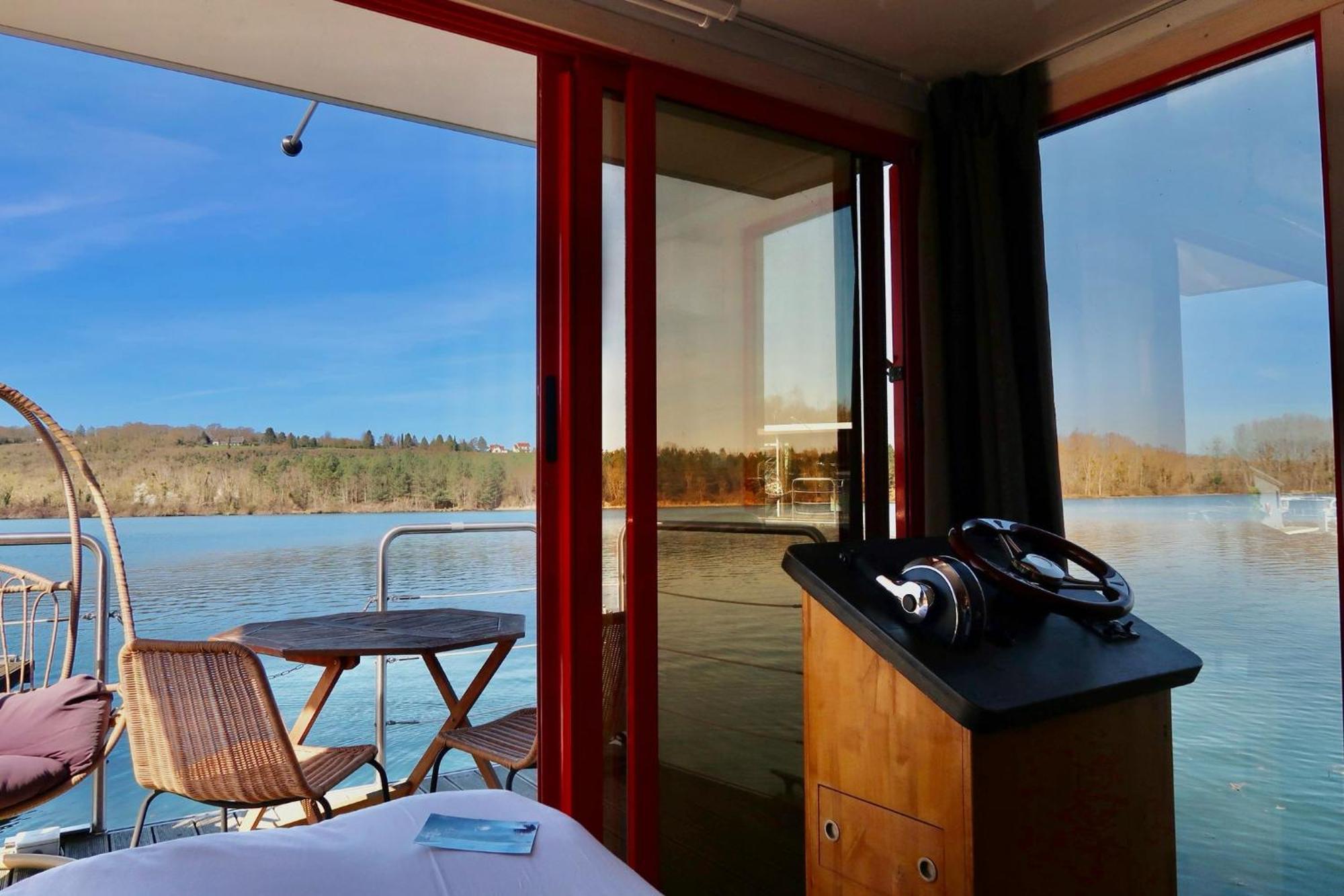 L'Escale Royale Saint-Martin-La-Garenne Port Ilon - Seine - Giverny Zewnętrze zdjęcie