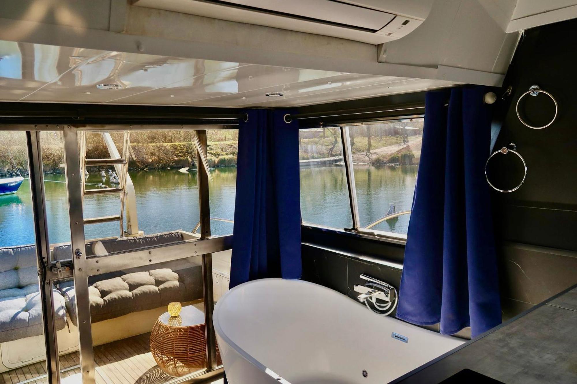 L'Escale Royale Saint-Martin-La-Garenne Port Ilon - Seine - Giverny Zewnętrze zdjęcie